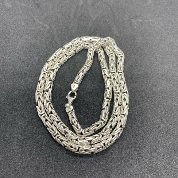 Sterling Silver 925 chain necklace - Picture 5 of 6